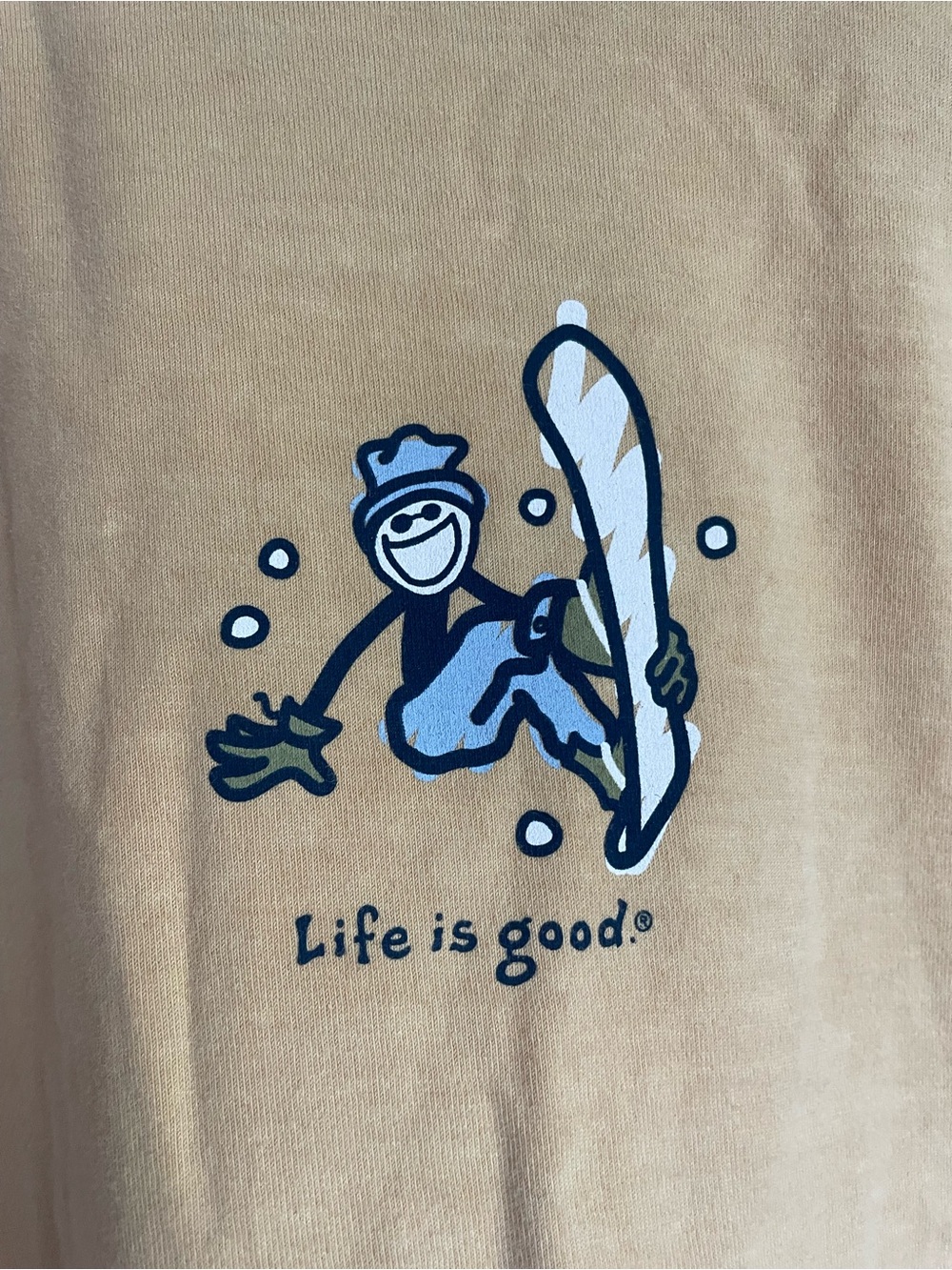 Life is Good Snowboarder Graphic Long Sleeve - Picture 5 of 7